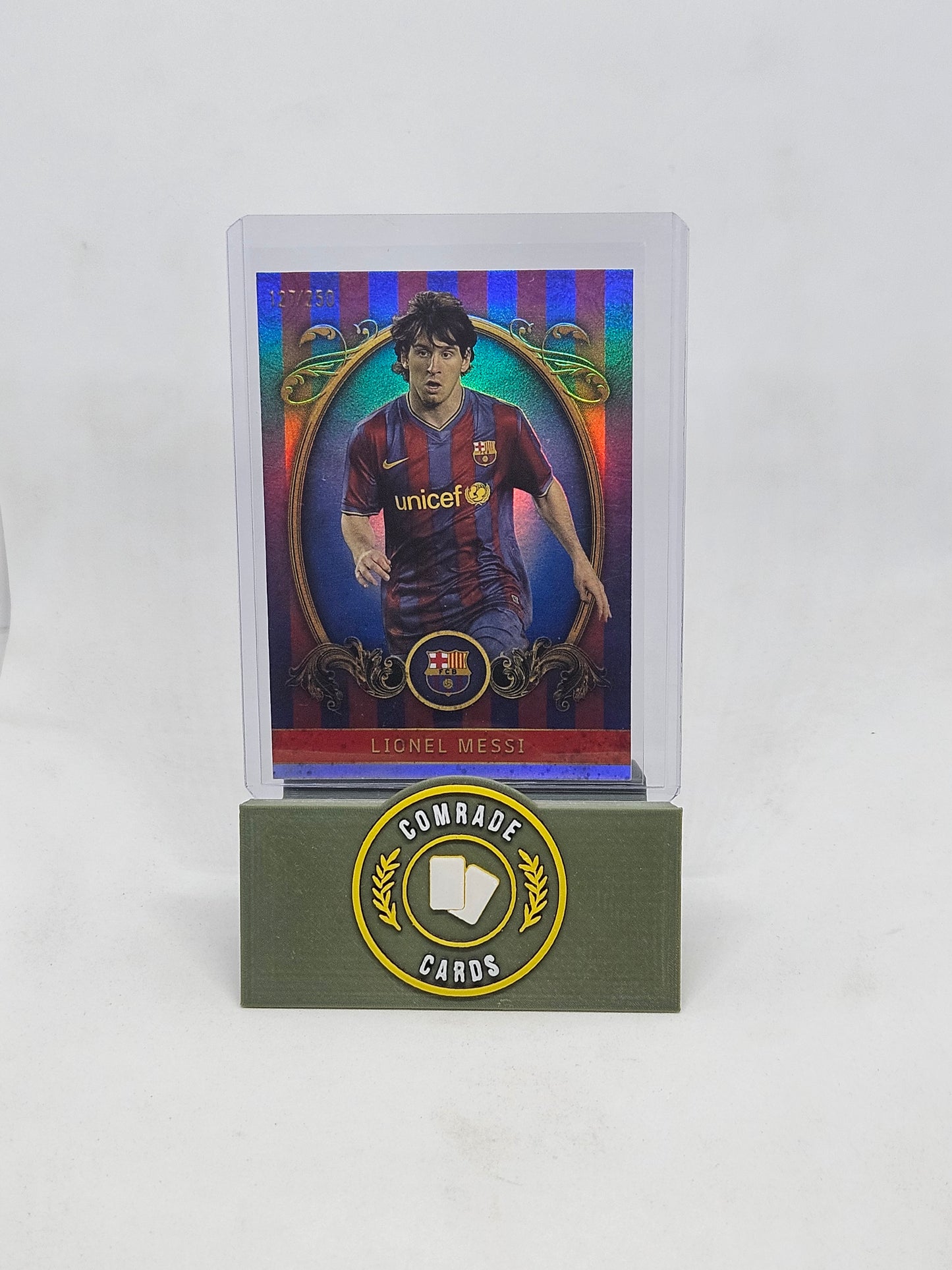 Lionel Messi (Barcelona) 127/250 Topps Barcelona Team Set 2023-2024