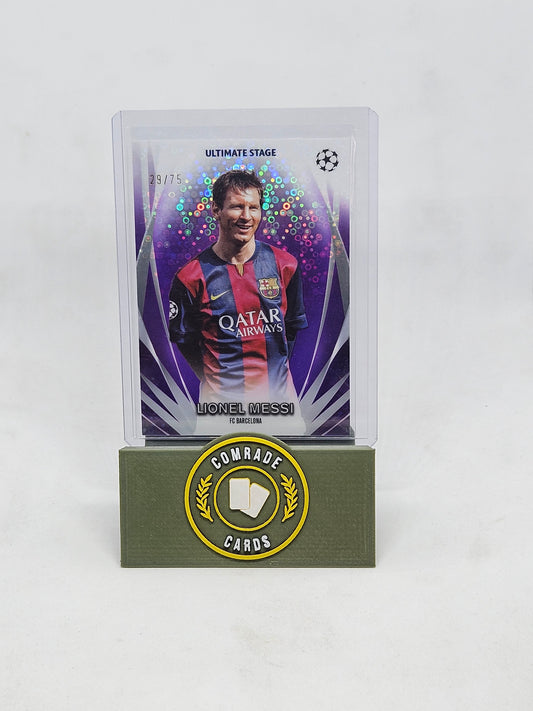 Lionel Messi (Barcelona) 29/75 Ultimate Stage Topps UCC 2023-2024