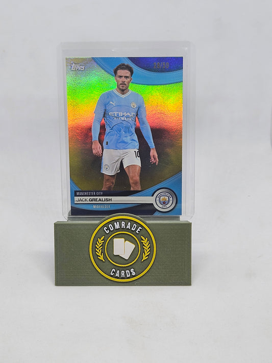 Jack Grealish (Man City) 35/50 Topps Man City Set 2023-2024