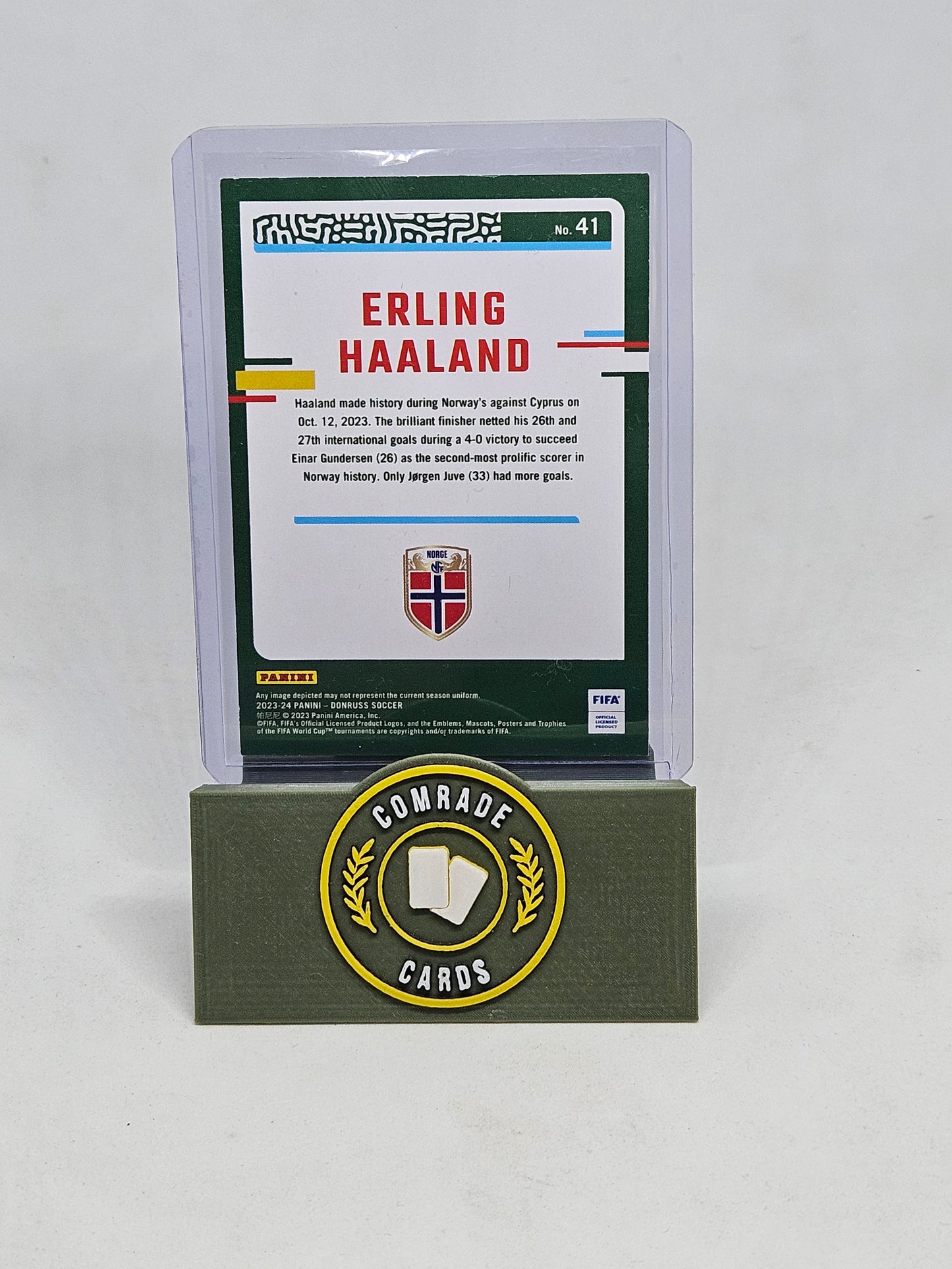 Erling Haaland (Norway) 59/99 Donruss Soccer 2023-2024