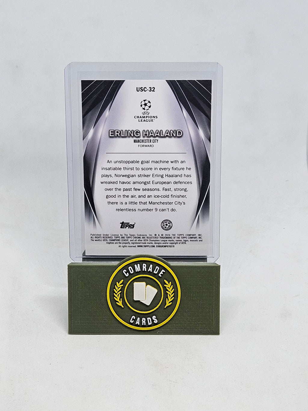 Erling Haaland (Man City) 04/25 Ultimate Stage Topps UCC 2023-2024