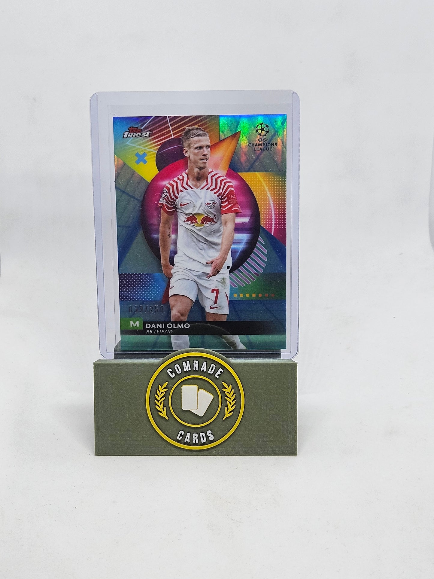 Dani Olmo (Leipzig) 039/250 Topps Finest 2023-2024