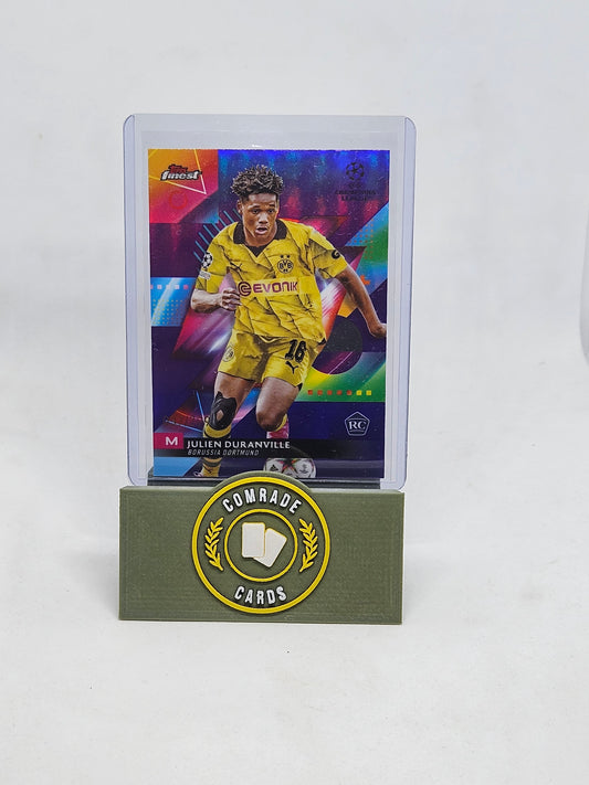 Julien Duranville (Dortmund) 037/299 Topps Finest 2023-2024