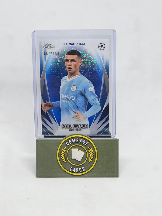 Phil Foden (Man City) 052/150 Ultimate Stage Topps UCC 2023-2024