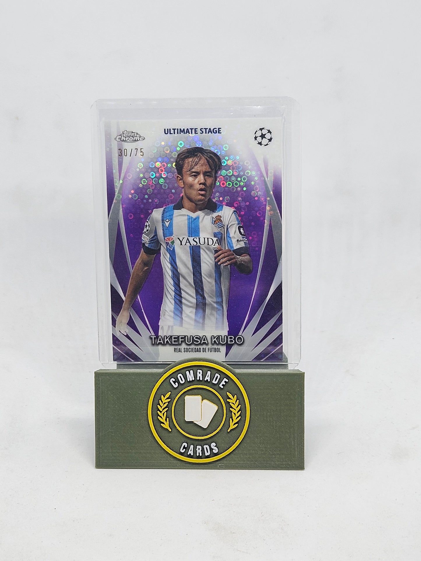 Takefusa Kubo (Real Sociedad) 30/75 Ultimate Stage Topps UCC 2023-2024