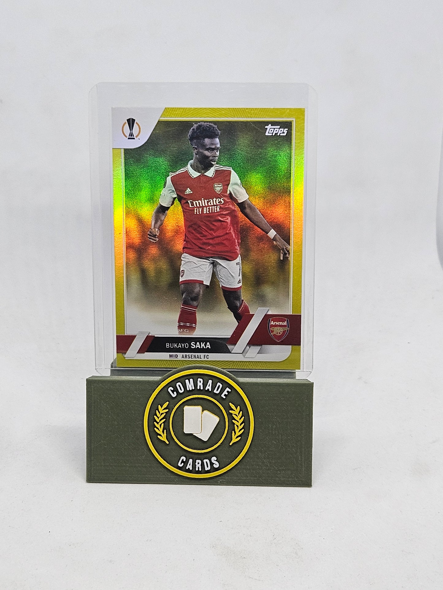 Bukayo Saka (Arsenal) 241/299 Topps UCC 2022-2023