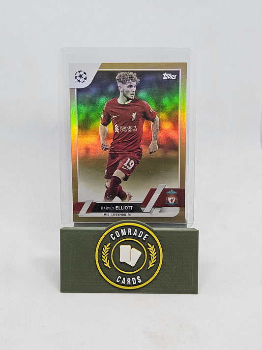 Harvey Elliott (Liverpool) 16/50 Topps UCC 2022-2023