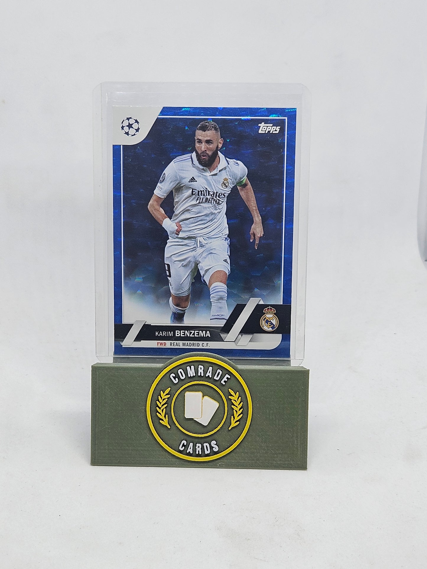 Karim Benzema (Real Madrid) 38/99 Topps UCC 2022-2023