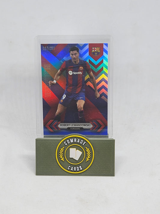 Robert Lewandowski (Barcelona) 057/250 Topps Barcelona Set 23/24