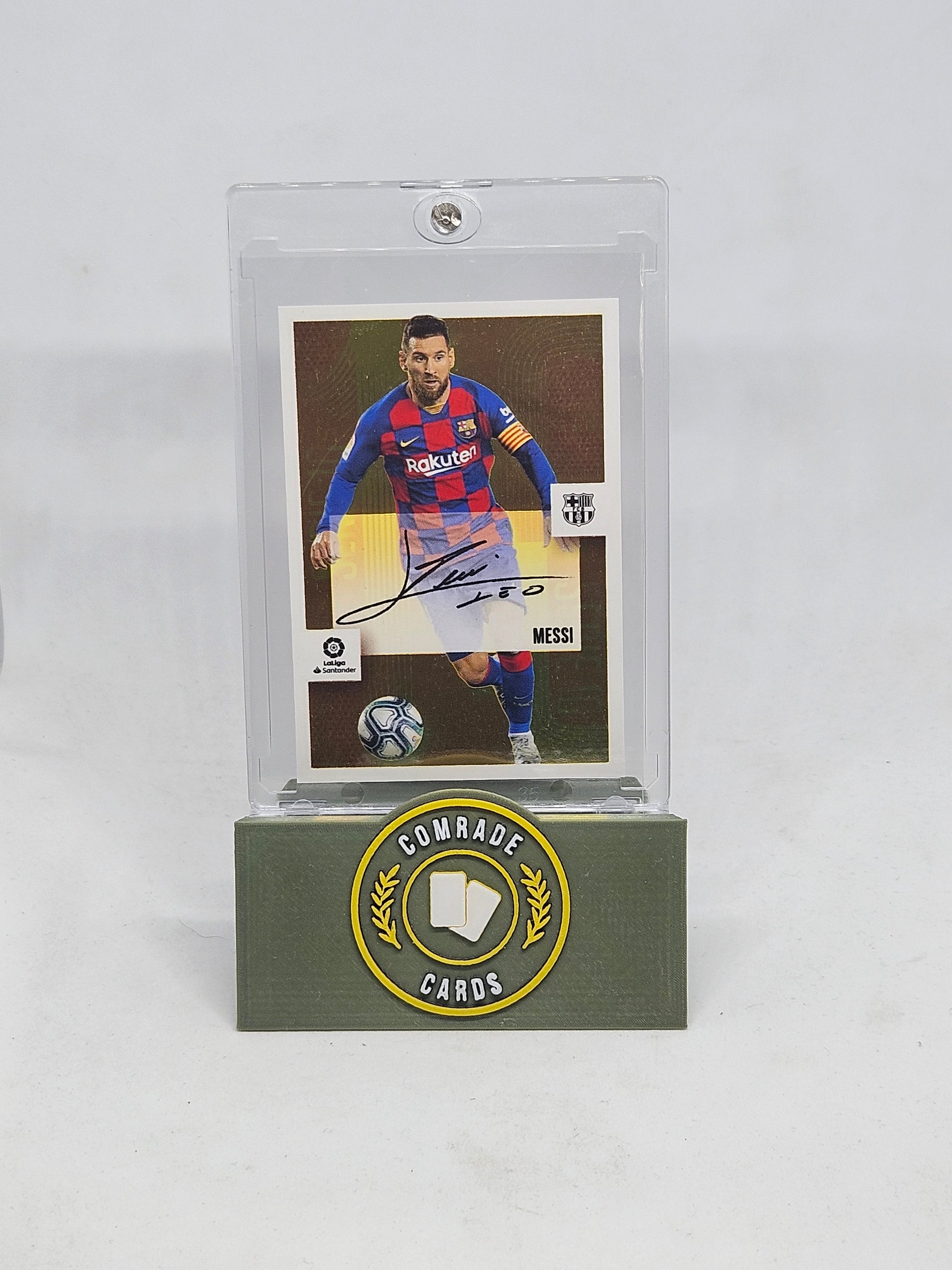 Lionel Messi (Barcelona) Autographed (Printed) Sticker 2020-2021