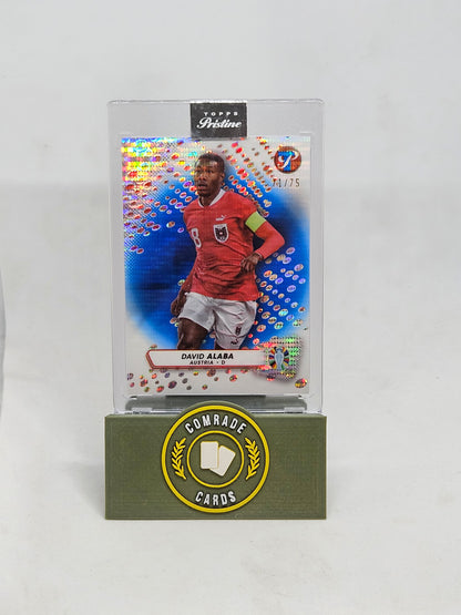 David Alaba (Austria) 71/75 Topps Pristine Euro 2024