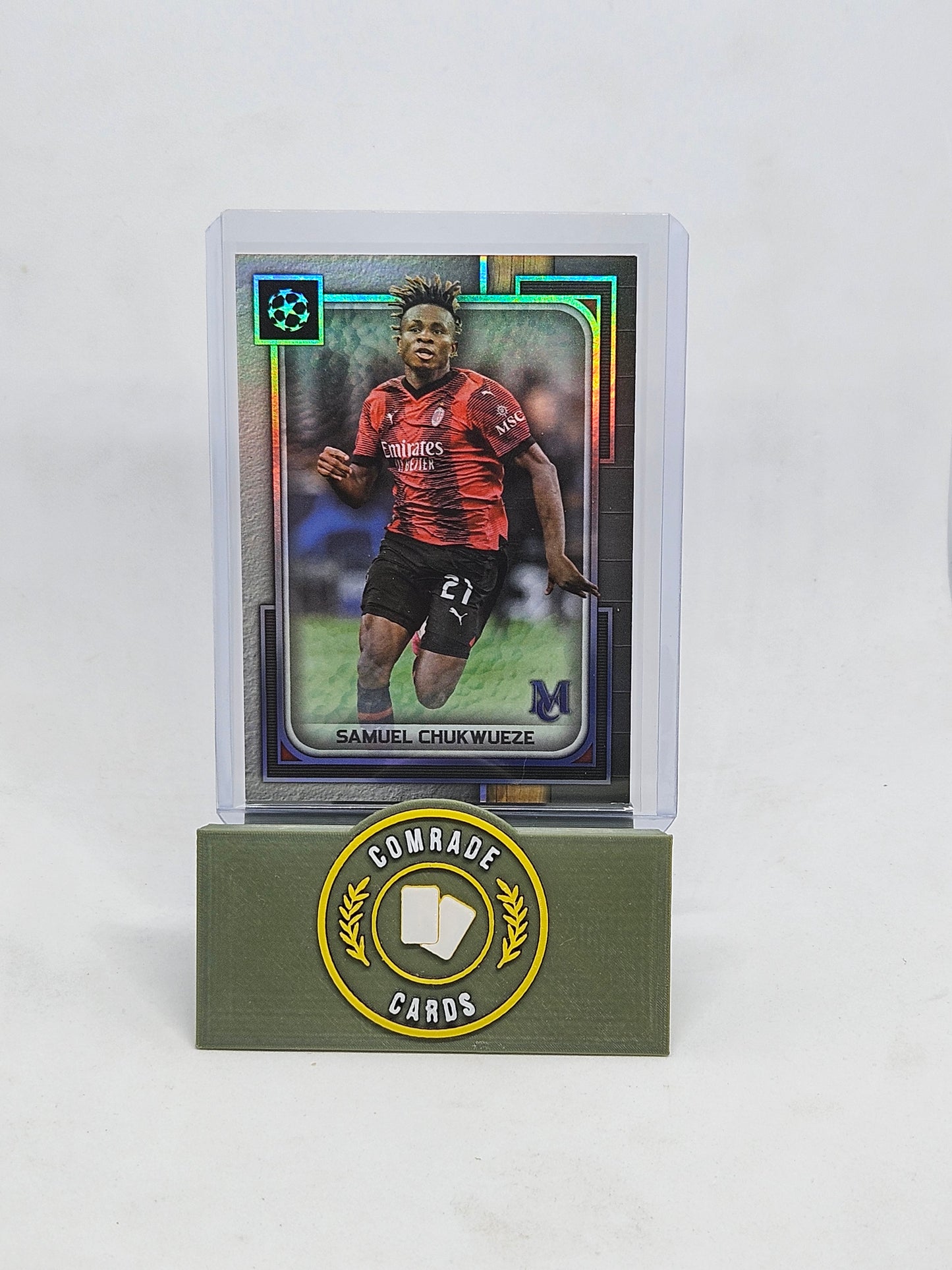 Samuel Chukwueze (AC Milan) Base Card Topps Museum 2023-2024