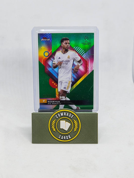 Rodrygo (Real Madrid) 82/99 Topps Finest 2023-2024