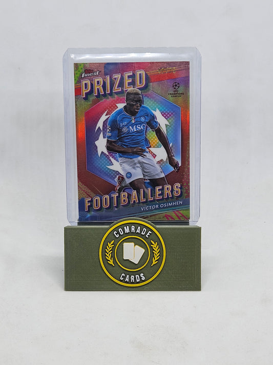 Victor Osimhen (Napoli) 47/75 Topps Finest 2023-2024