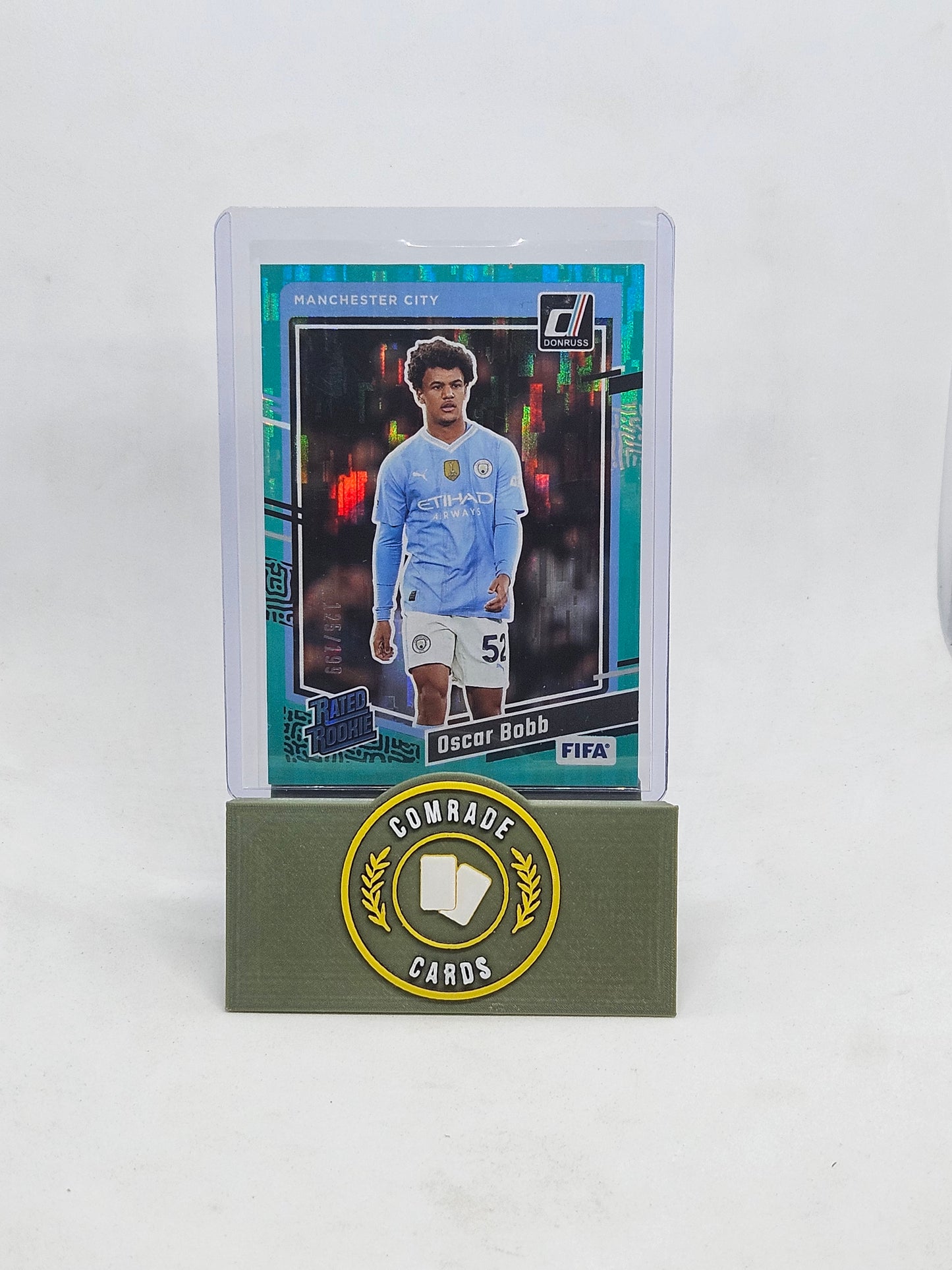 Oscar Bobb (Man City) 125/199 Donruss Soccer 2023-2024