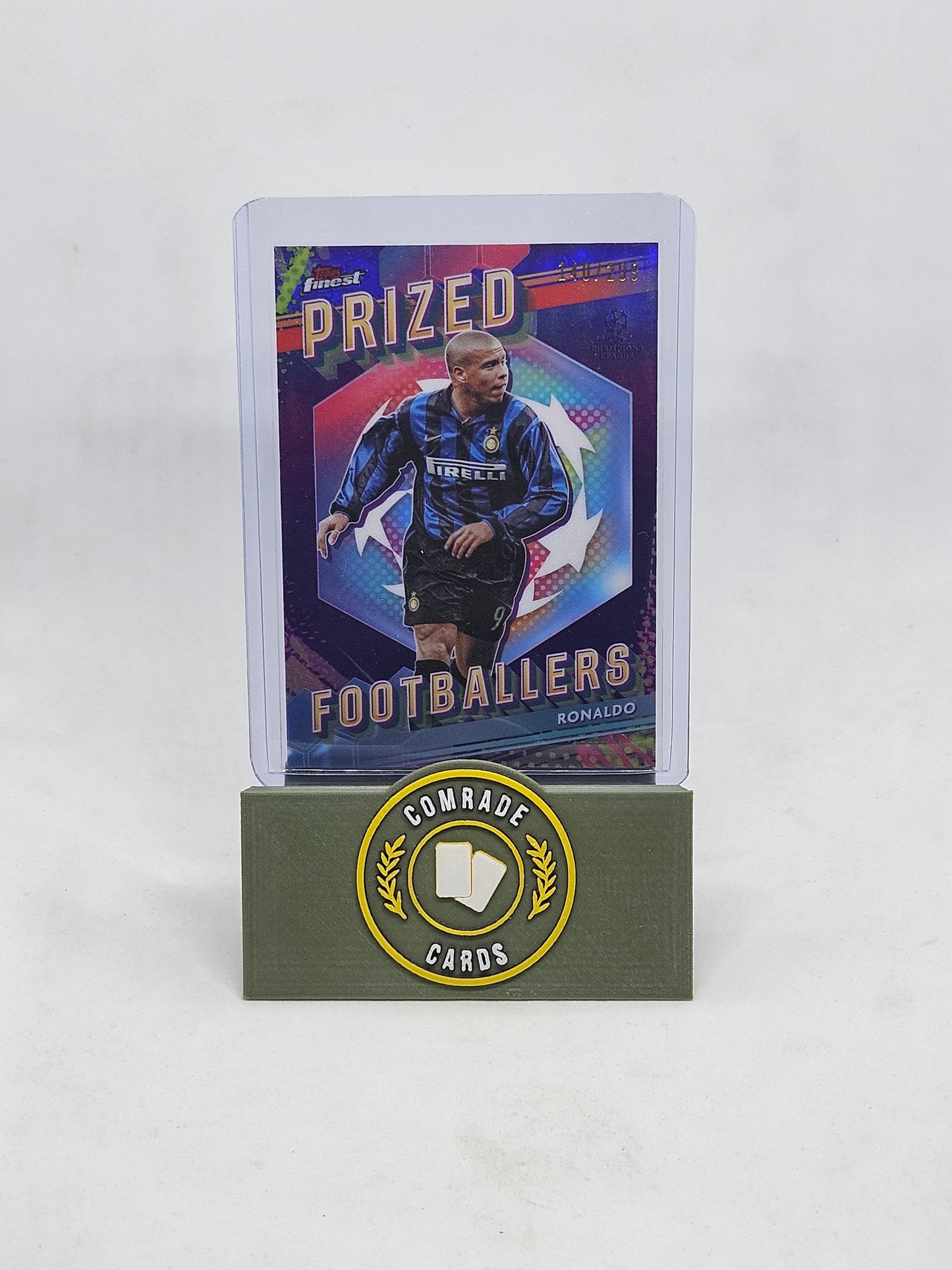 Ronaldo R9 (Inter Milan) 140/299 Topps Finest 2023-2024