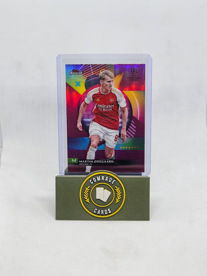 Martin Odegaard (Arsenal) 34/75 Topps Finest 2023-2024