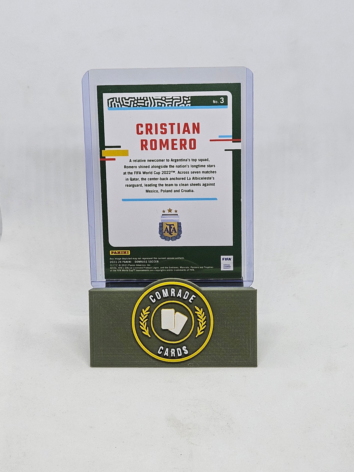 Cristian Romero (Argentina) 53/99 Donruss Soccer 2023-2024