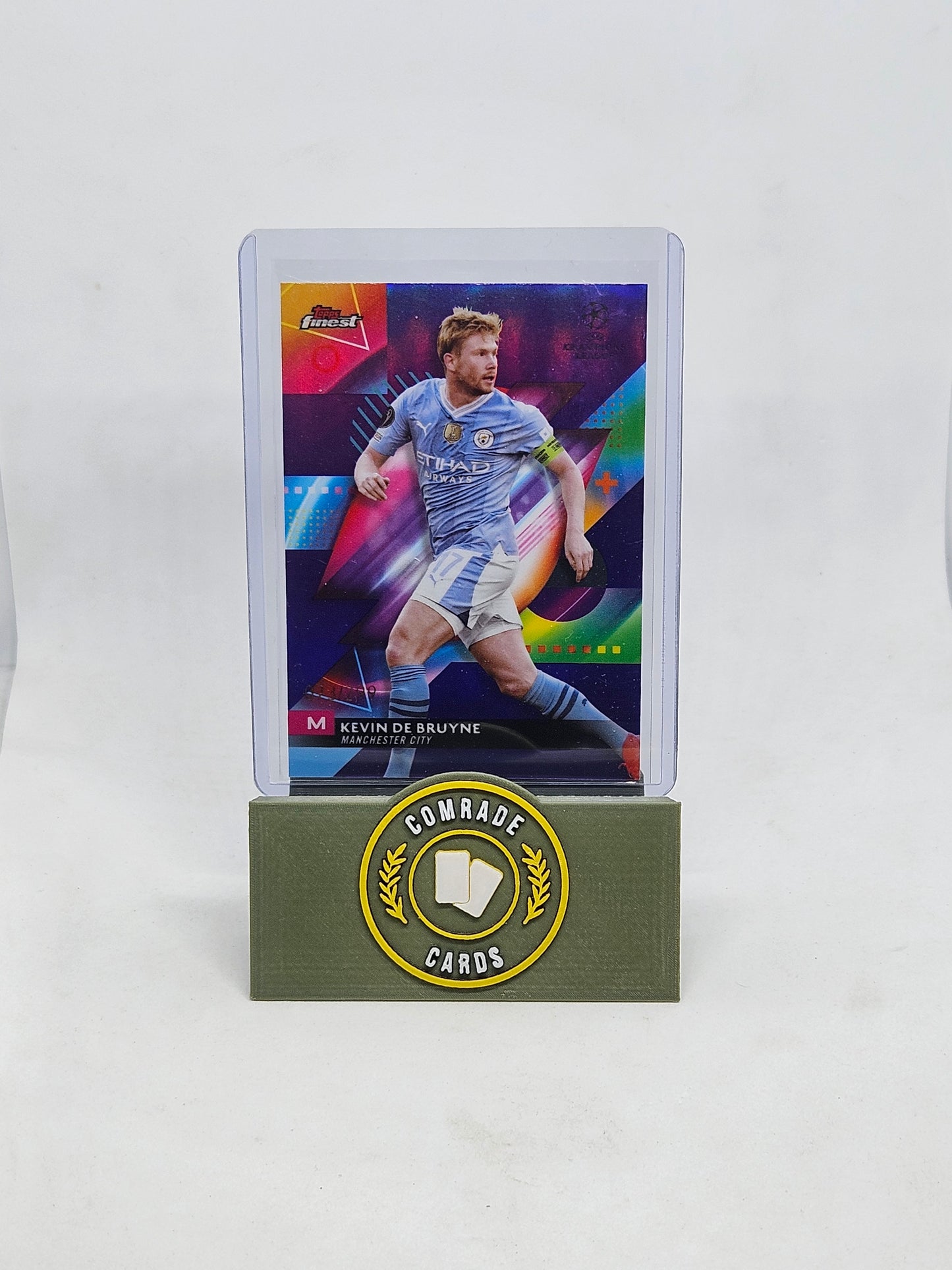 Kevin De Bruyne (Man City) 073/299 Topps Finest 2023-2024