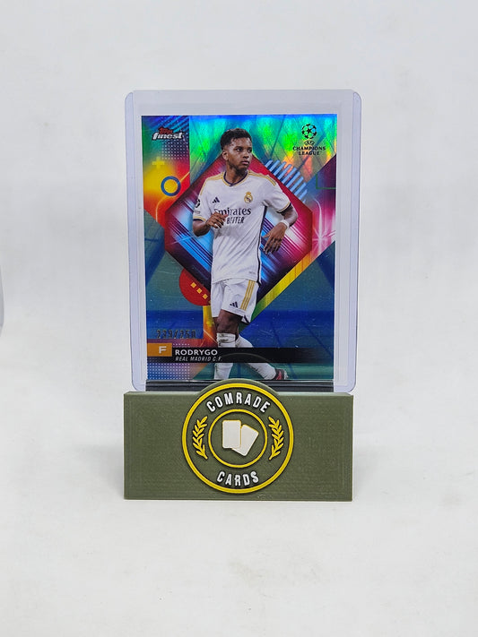 Rodrygo (Real Madrid) 239/250 Topps Finest 2023-2024