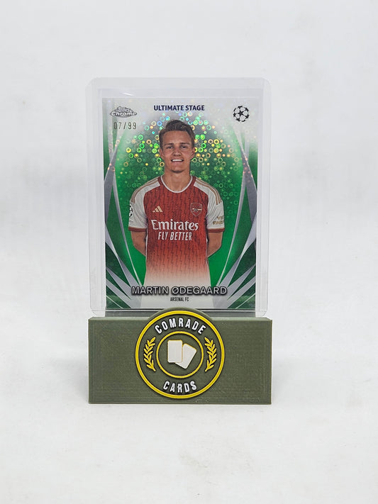 Martin Odegaard (Arsenal) 07/99 Topps UCC 2023-2024