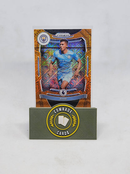 Rodri (Man City) Orange Mojo Parallel Prizm 2021-2022