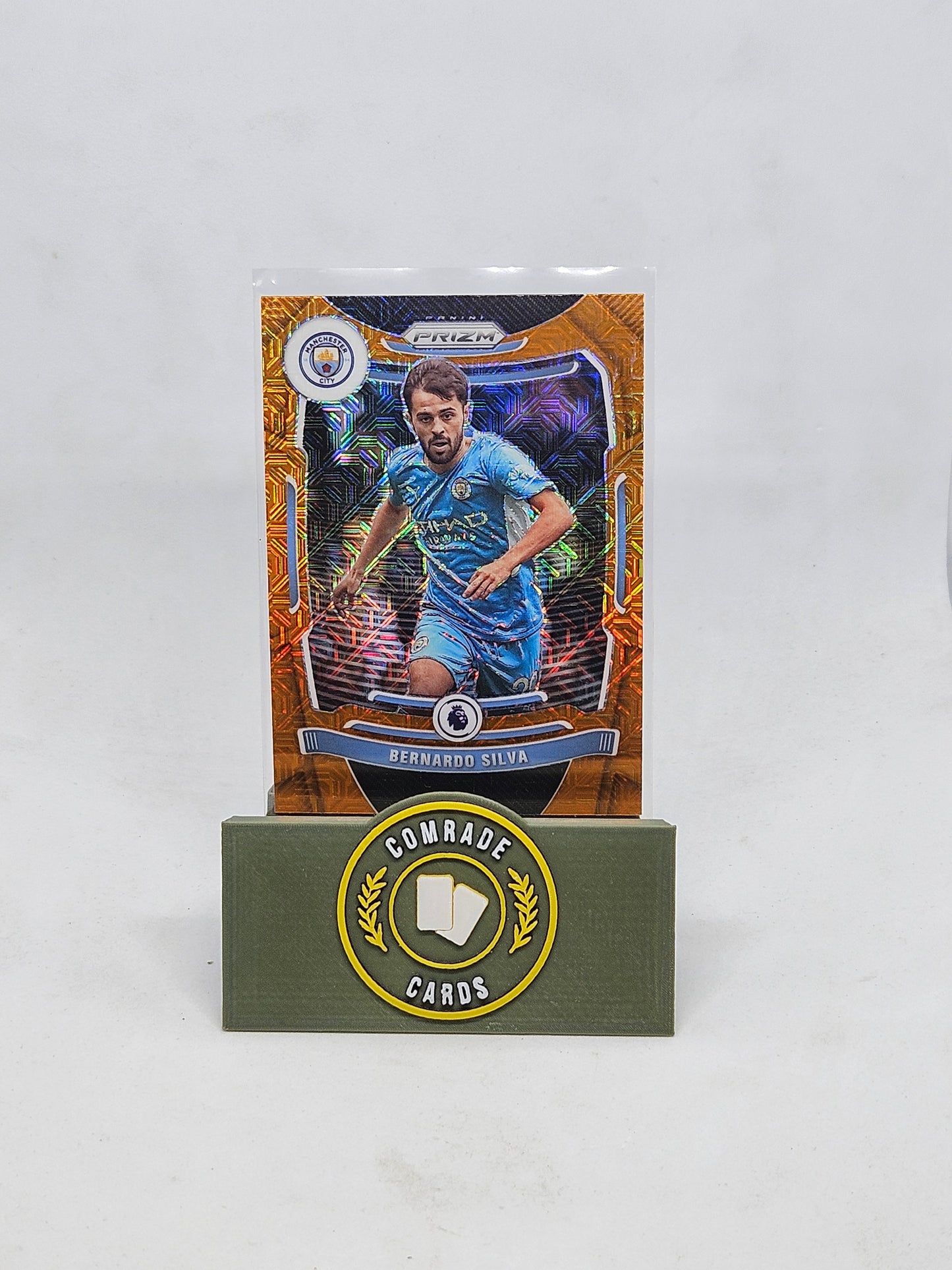 Bernardo Silva (Man City) Orange Mojo Parallel Prizm 2021-2022