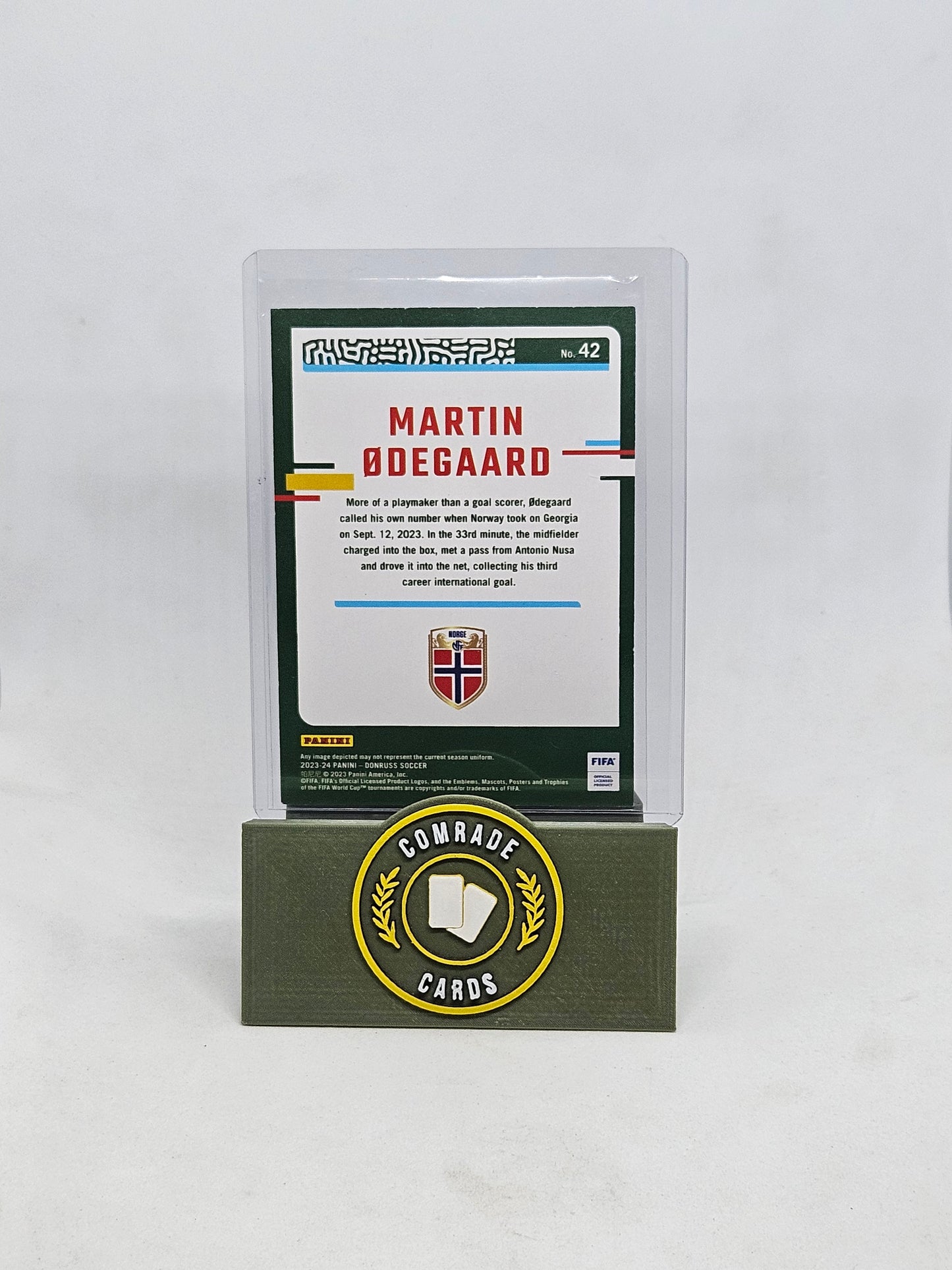 Martin Odegaard (Norway) 70/99 Donruss Soccer 2023-2024