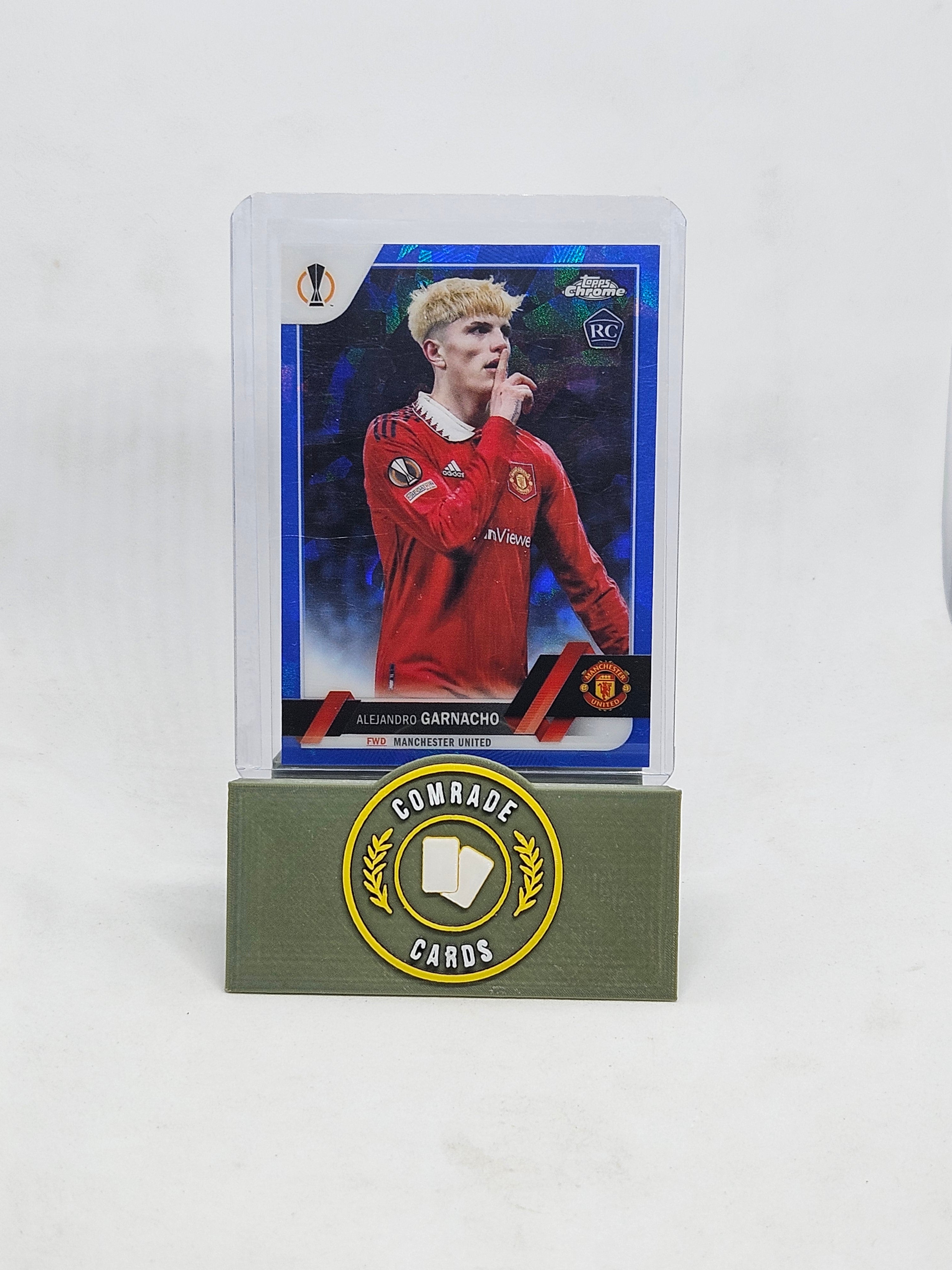 Alejandro Garnacho (Man United) SP Parallel Topps Sapphire 2022-2023