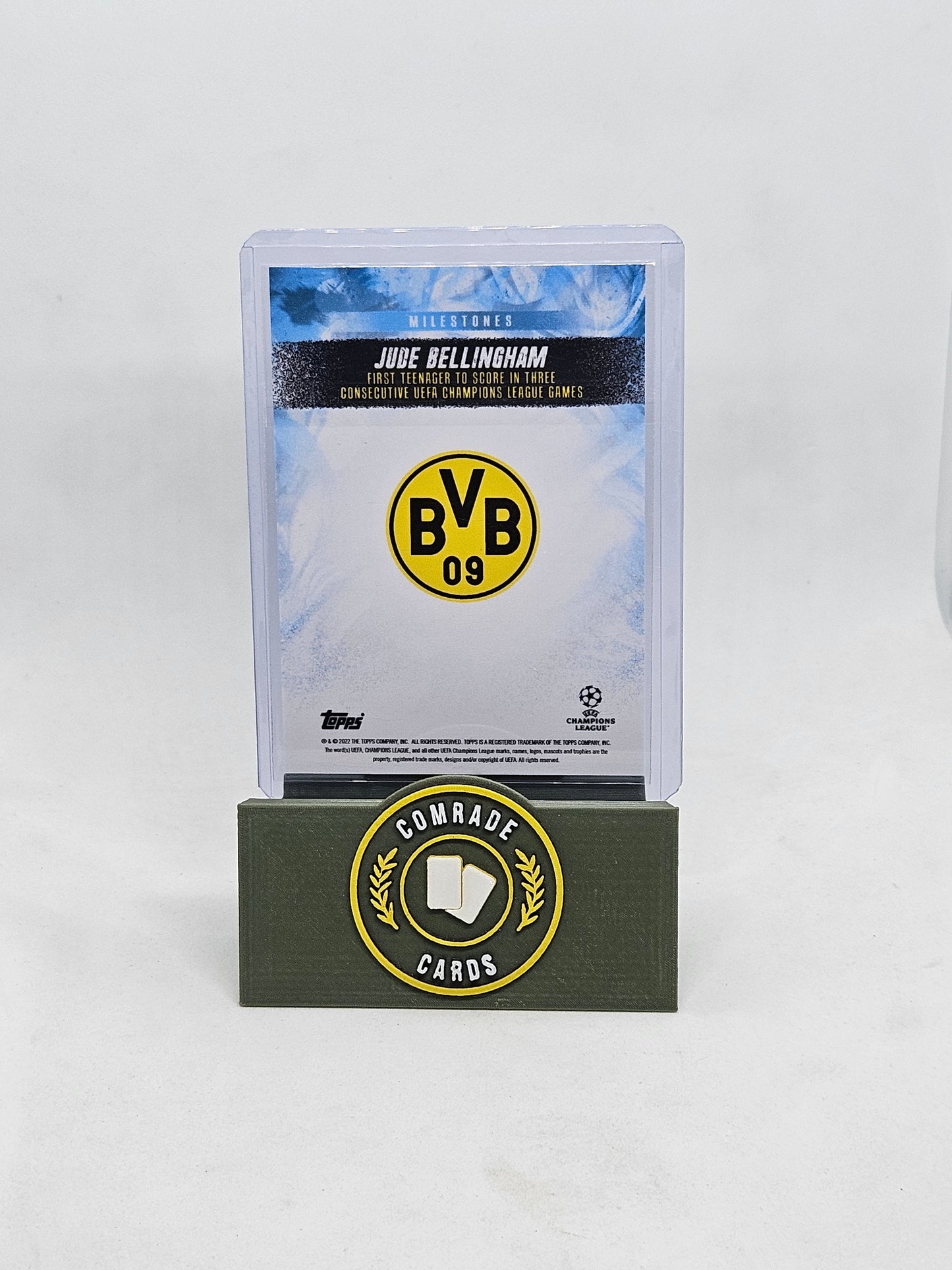 Jude Bellingham (Dortmund) 08/49 Topps Jude Bellingham Platinum Set 2021-2022