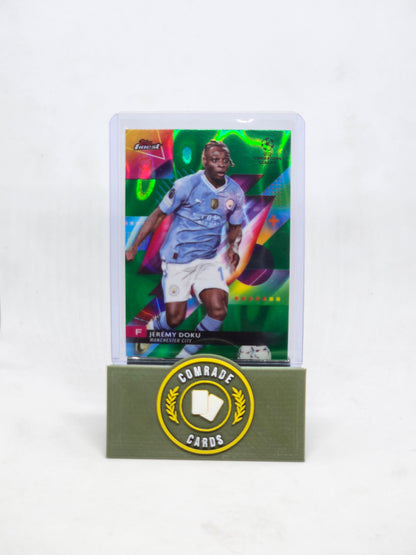 Jeremy Doku (Man City) 93/99 Topps Finest 2023-2024