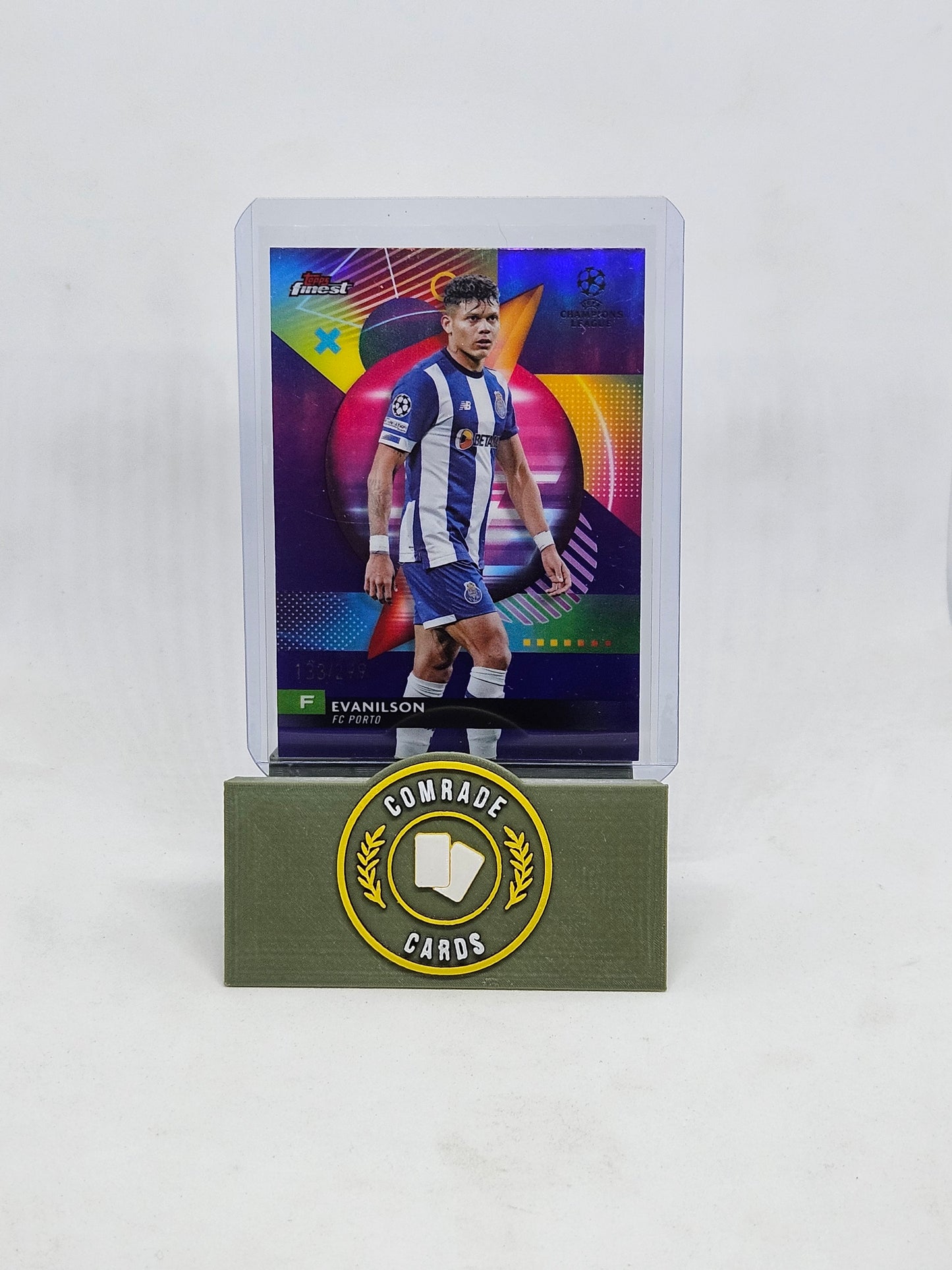 Evanilson (Porto) 133/299 Topps Finest 2023-2024