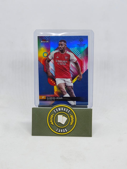 Gabriel Jesus (Arsenal) 104/275 Topps Finest 2023-2024