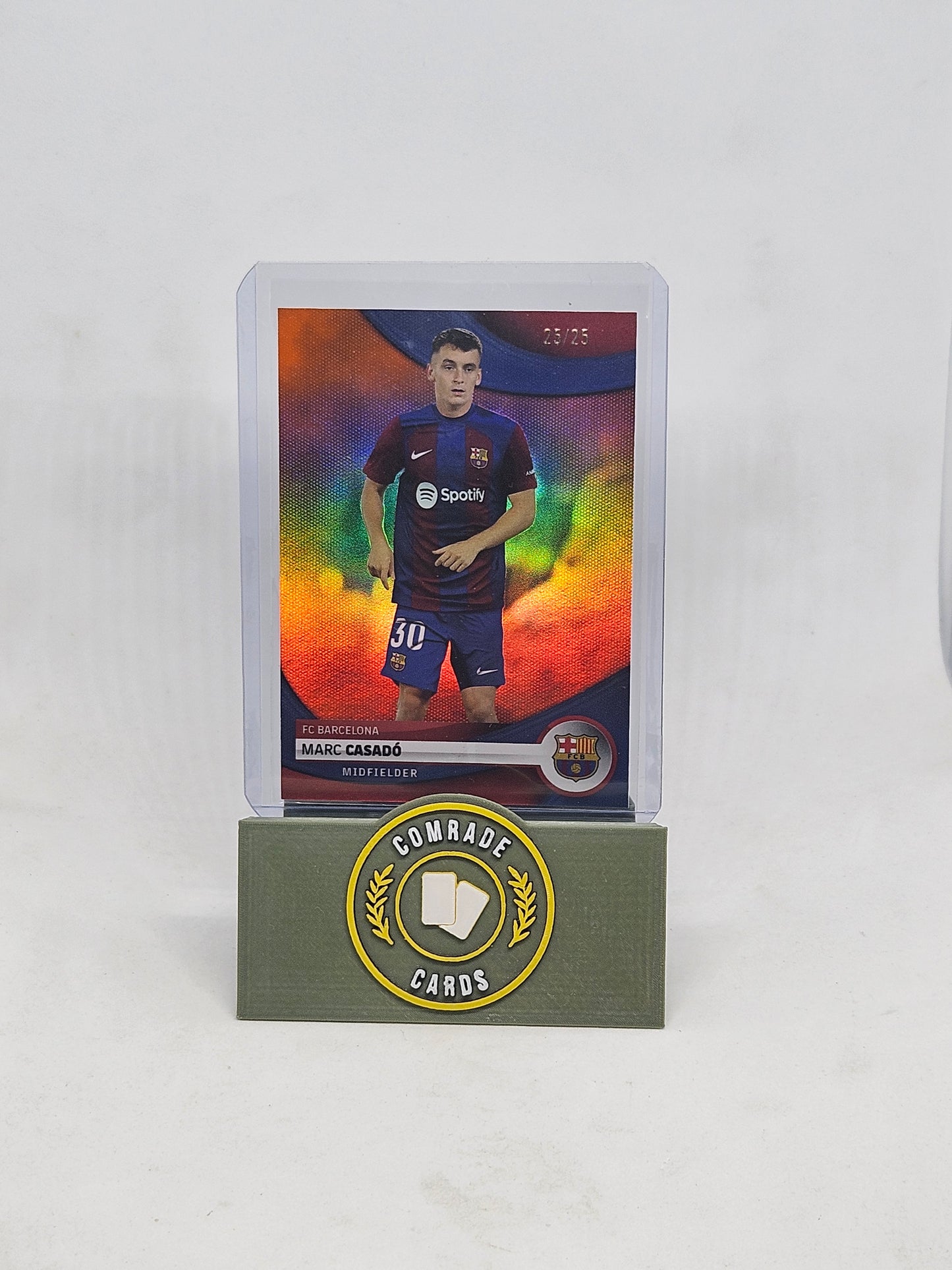 Marc Casado (Barcelona) 25/25 Topps Barcelona Set 2023-2024