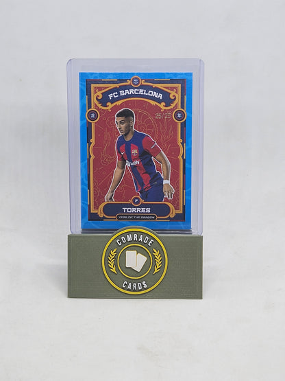 Ferran Torres (Barcelona) 25/25 Topps Barcelona Set 2023-2024