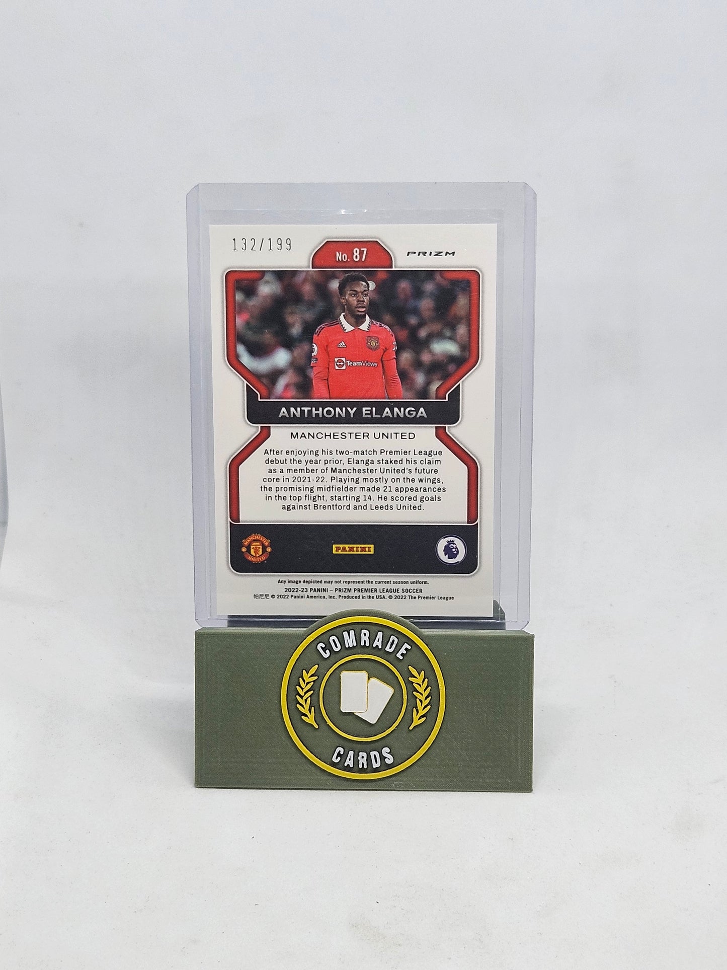 Anthony Elanga (Man United) 132/199 Prizm 2022-2023