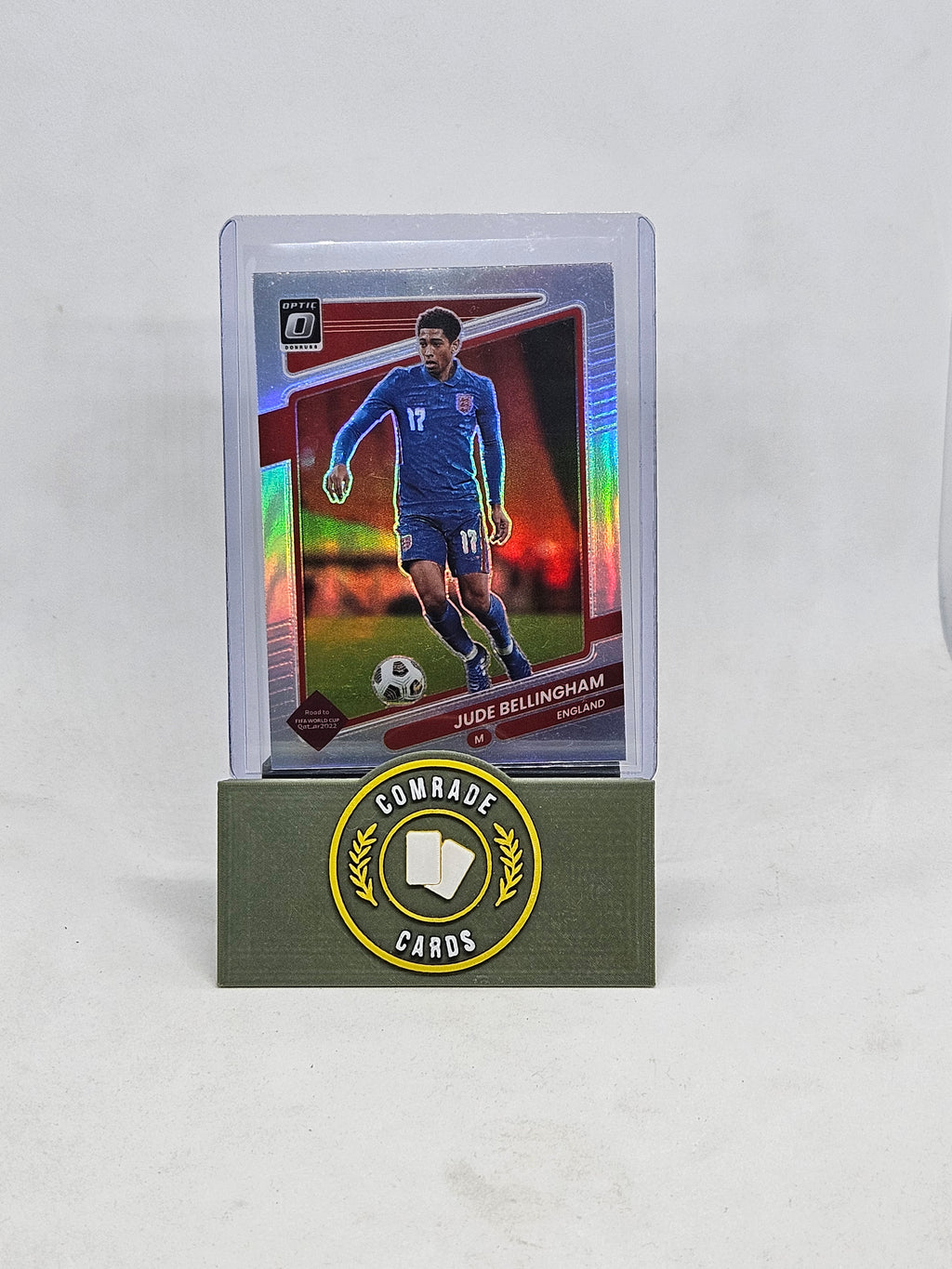 Jude Bellingham (England) Silver Optic Parallel Donruss Road To World Cup 21/22