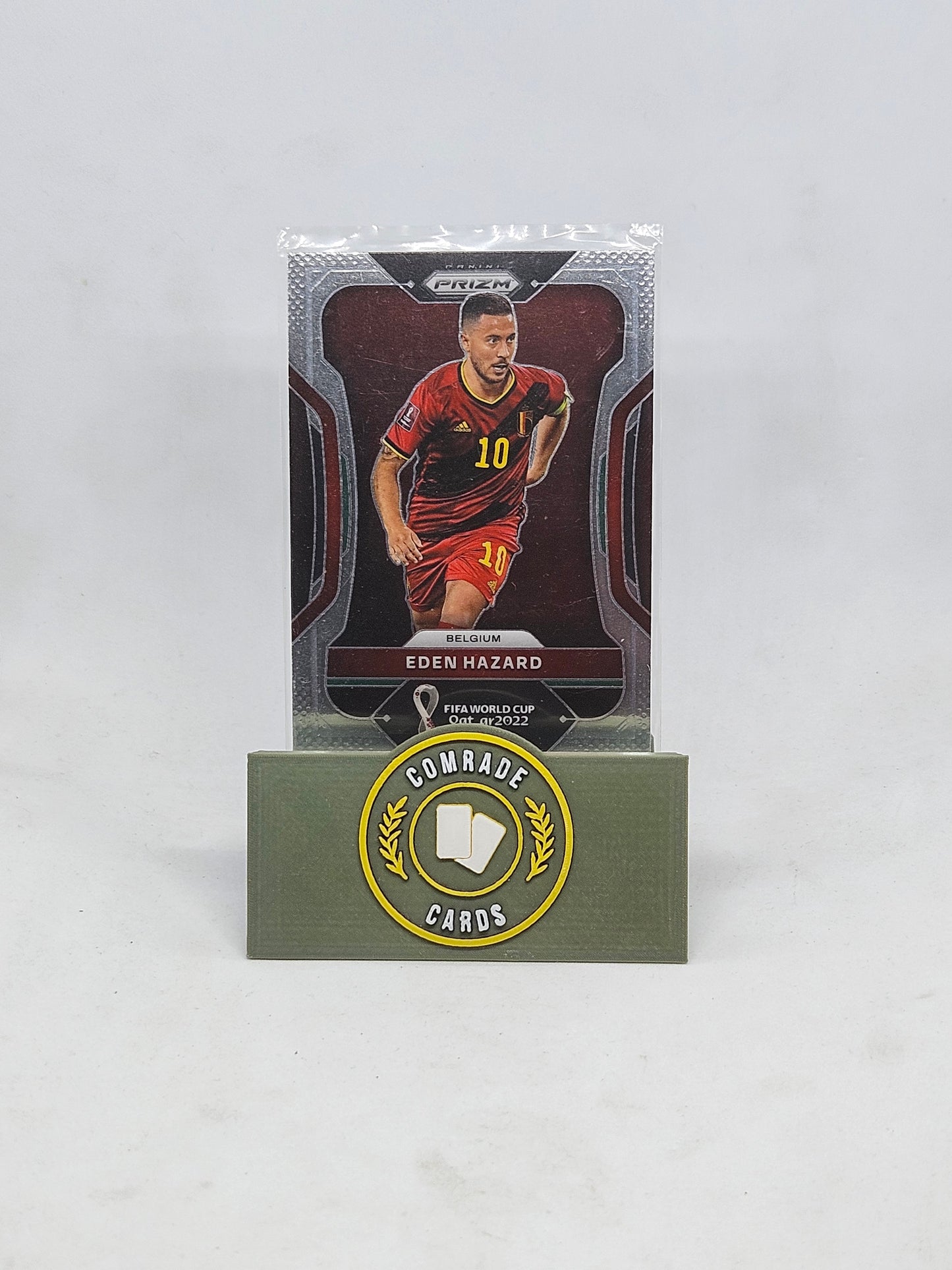 Eden Hazard (Belgium) Base Prizm World Cup Qatar 2022