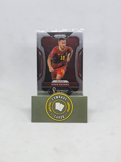 Eden Hazard (Belgium) Base Prizm World Cup Qatar 2022