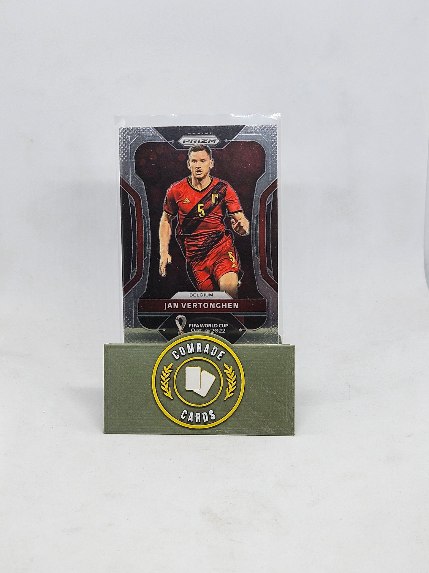 Jan Vertonghen (Belgium) Base Prizm World Cup Qatar 2022