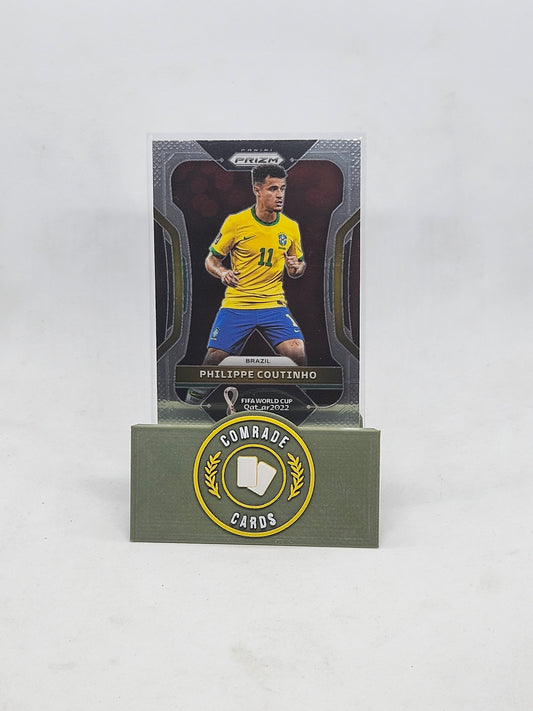 Philippe Coutinho (Brazil) Base Prizm World Cup Qatar 2022