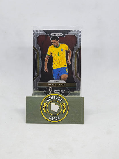 Marquinhos (Brazil) Base Prizm World Cup Qatar 2022