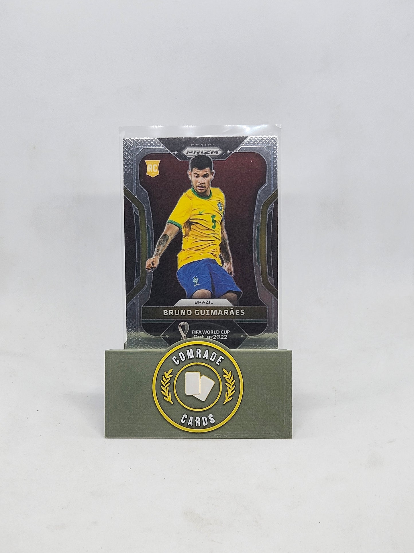 Bruno Guimaraes (Brazil) Base Prizm World Cup Qatar 2022