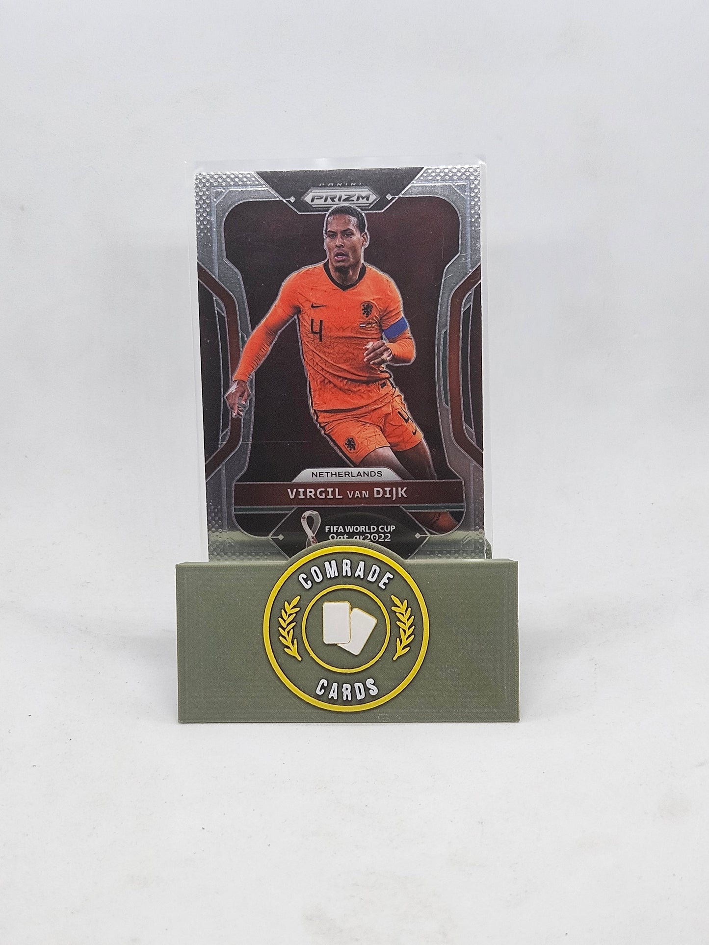 Virgil Van Dijk (Netherlands) Base Prizm World Cup Qatar 2022