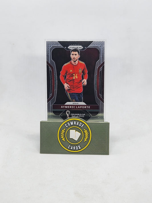 Aymeric Laporte (Spain) Base Prizm World Cup Qatar 2022