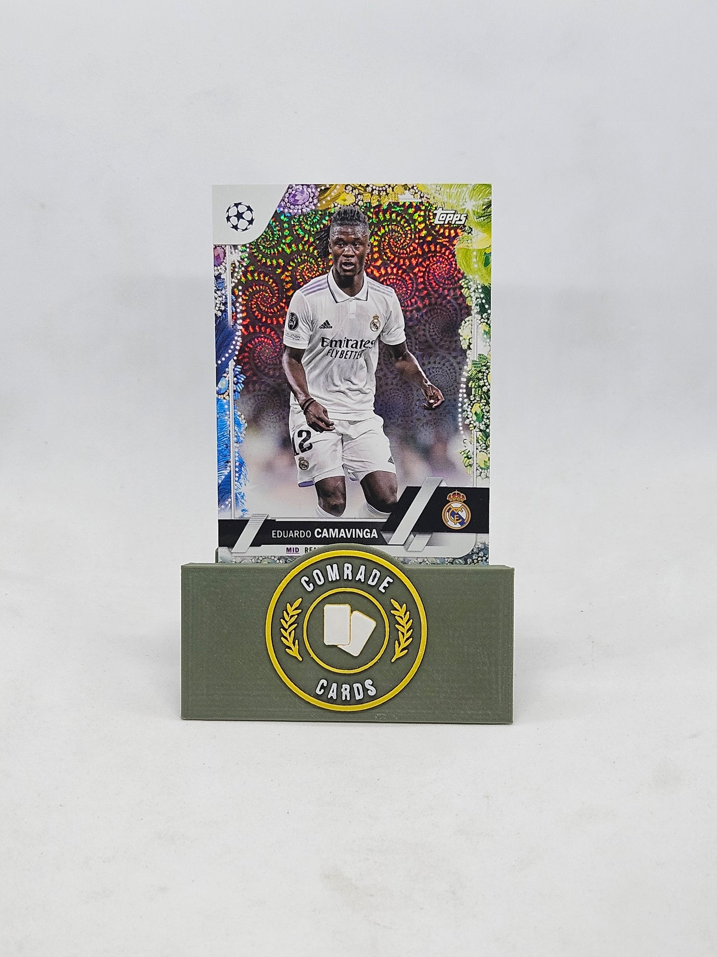 #12 Eduardo Camavinga - Real Madrid C.F. Base Topps Carnaval 2022-2023