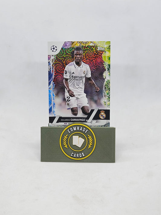 #12 Eduardo Camavinga - Real Madrid C.F. Base Topps Carnaval 2022-2023