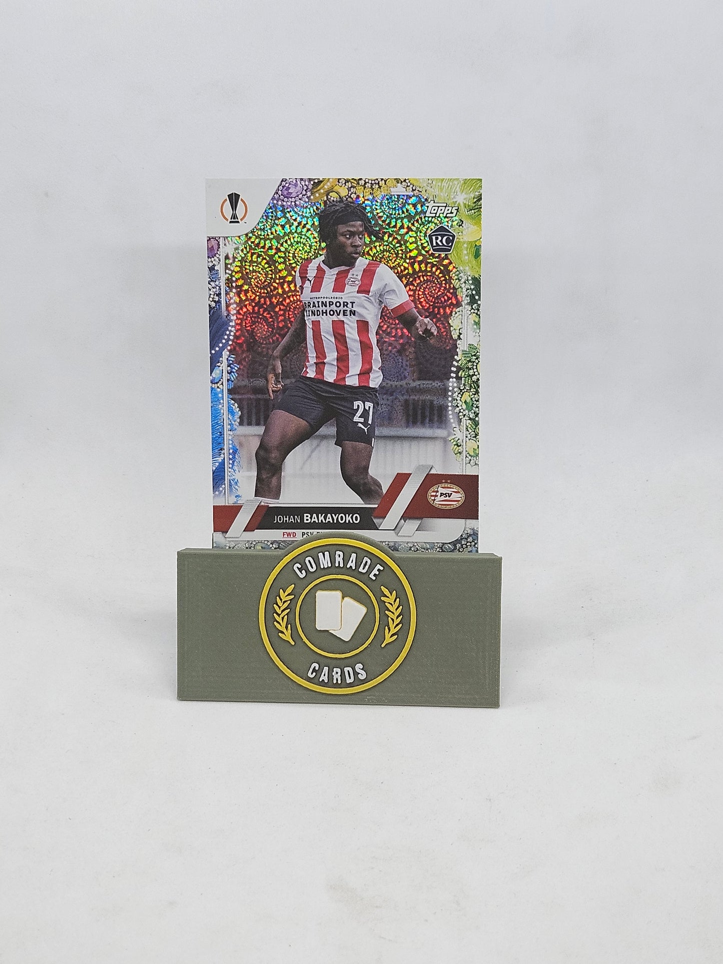 #126 Johan Bakayoko - PSV Eindhoven RC Base Topps Carnaval 2022-2023