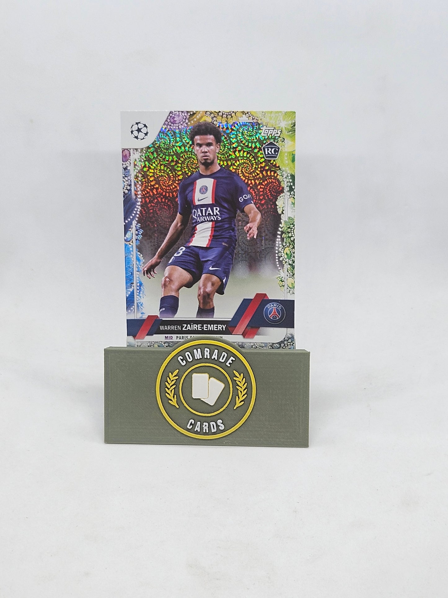 #135 Warren Zaïre-Emery - PSG RC Base Topps Carnaval 2022-2023