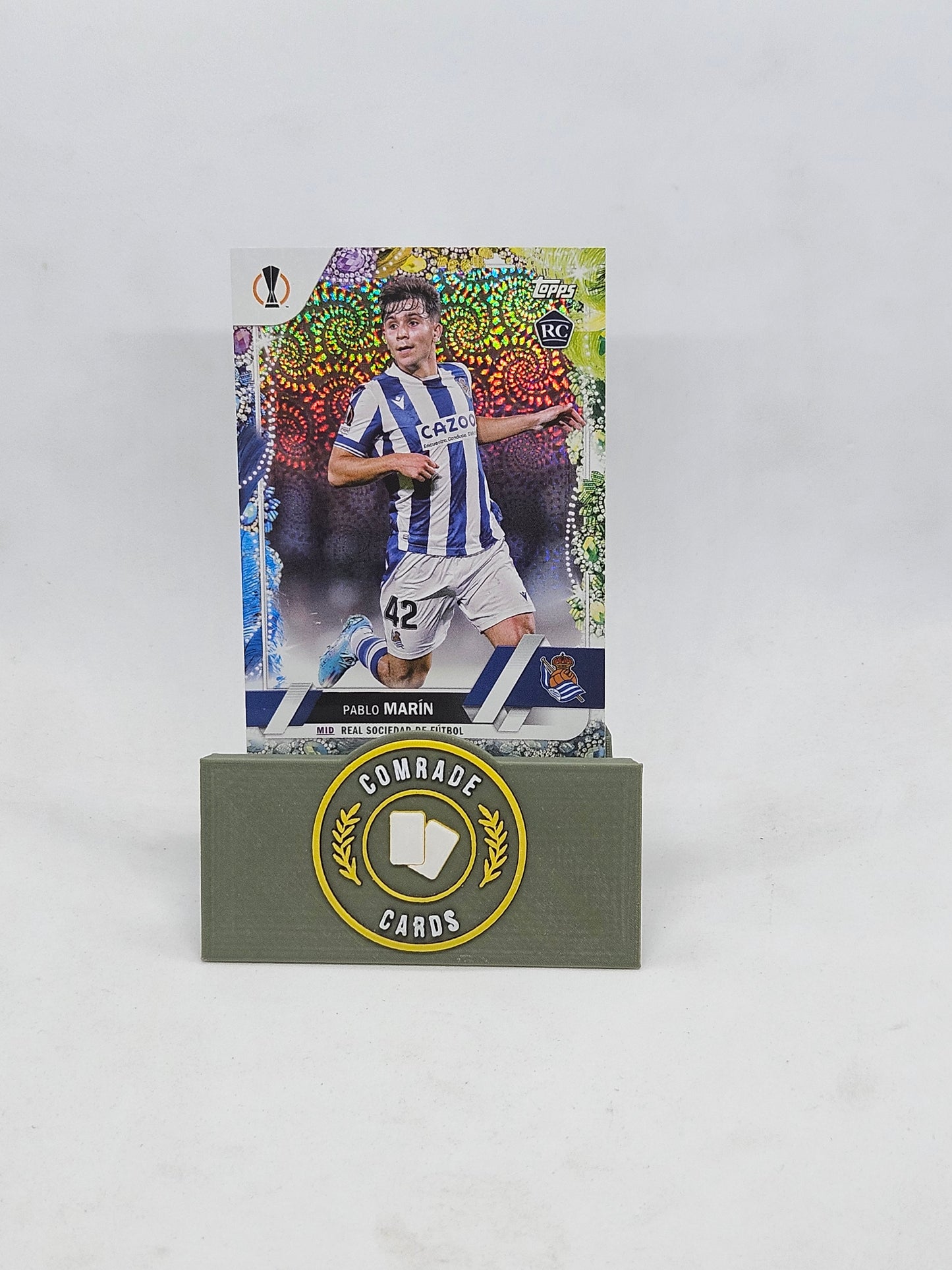 #145 Pablo Marín - Real Sociedad Base Topps Carnaval 2022-2023